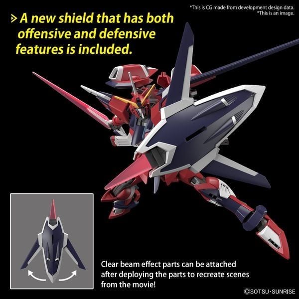 mô hình Immortal Justice Gundam HG 1/144 Gundam Seed freedom Nhật Bản