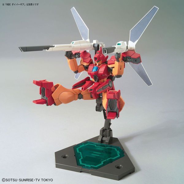 mô hình Jegan Blast Master HGBD Gundam thật