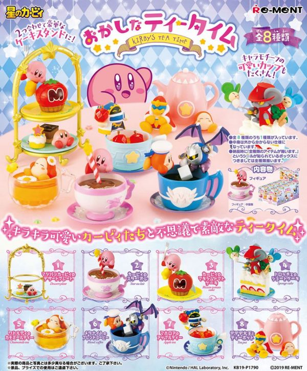 mô hình Kirby Funny Tea Time chất lượng cao