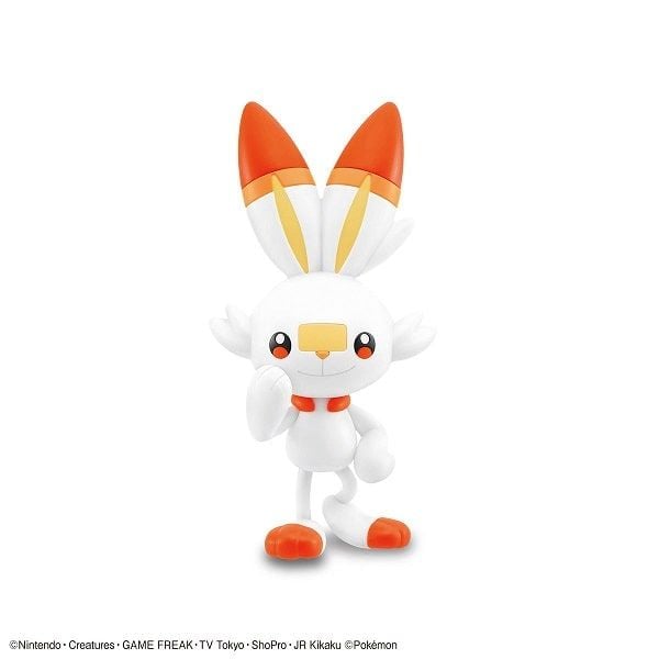 Mô hình lắp ráp Scorbunny - Pokemon Plamo Collection Quick Bandai