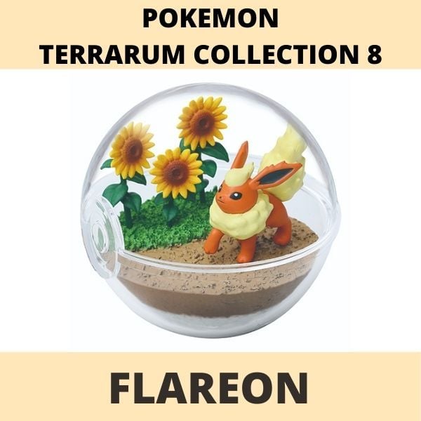 Mô hình Pokemon Terrarium Collection 8 Re-Ment Flareon