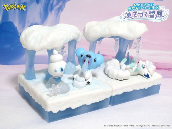 mô hình Pokemon World 3 Frozen Snow Field chất lượng cao