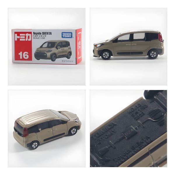 Mô hình TOMICA No.16-09 TOYOTA SIENTA (BOX) dành cho các bạn nhỏ