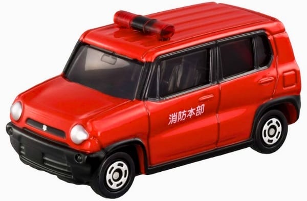 Mô hình Tomica No. 106 Suzuki Hustler Fire Command Vehicle