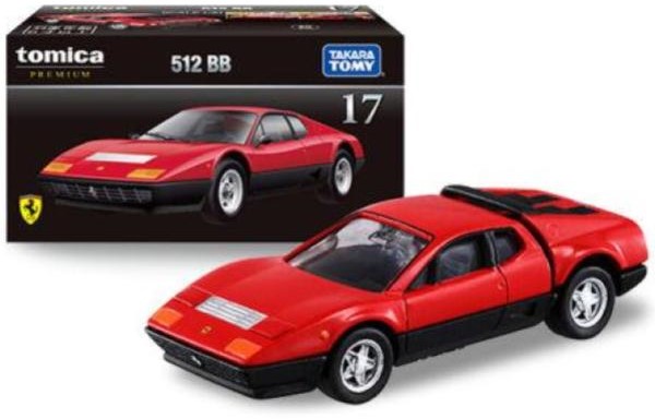 Mô hình xe đồ chơi Tomica PRM No. 17 Ferrari 512 BB