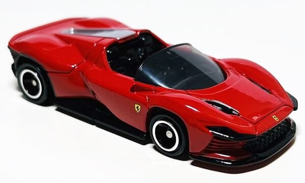 Mô hình xe đua mà đỏ Tomica No. 46 Ferrari Daytona SP3