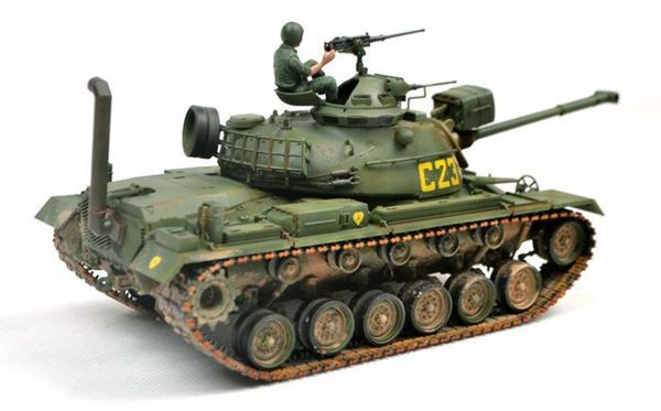 mô hình xe tăng US M48A3 Patton 1/35 Tamiya 35120 chất lượng cao