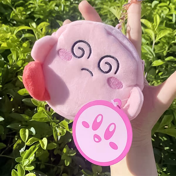 Móc khóa bóp đựng Kirby mini Chóng mặt