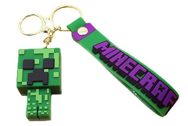 Mua móc khóa trang trí hình nhân vật game Minecraft Creeper giá rẻ