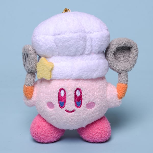 Móc khóa thú bông Kirby năng lực Cook