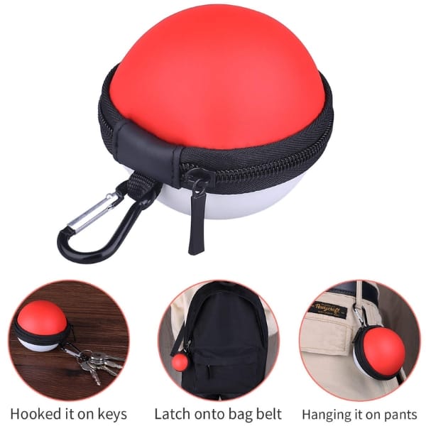 Móc khóa trang trí đựng tai nghe Poke Ball Plus giá rẻ nhất