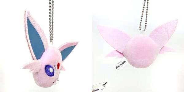 Móc trang trí hình Pokemon bằng vải nỉ chính hãng Espeon