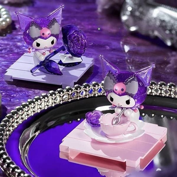 Mô Hình Kuromi Dream Rose Garden Moetch Blind Box MM01 khui hộp mù siêu hot phần thưởng đẹp mắt hấp dẫn