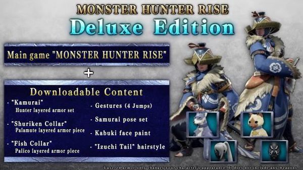 Monster Hunter Rise Deluxe Edition nintendo switch hay nhất