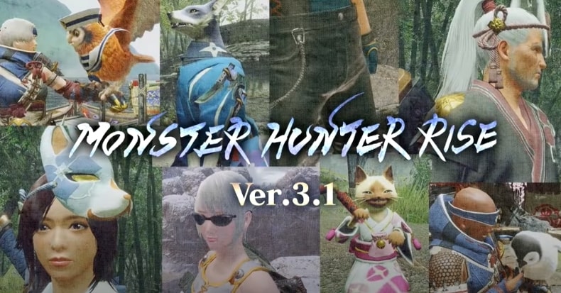 Monster Hunter Rise Update 3.1 Cập nhật phiên bản mới Nintendo Switch