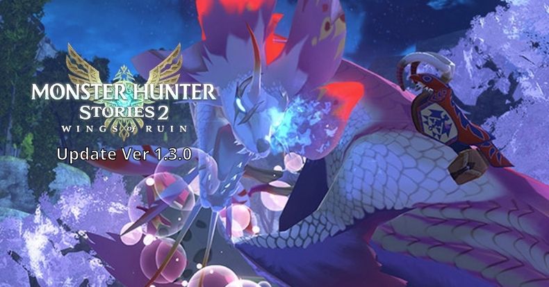 Monster Hunter Stories 2 Wings of Ruin cập nhật phiên bản mới