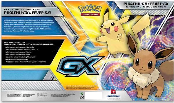 mua bán bài Pokemon Pikachu-GX Eevee-GX Special Collection ở Việt Nam