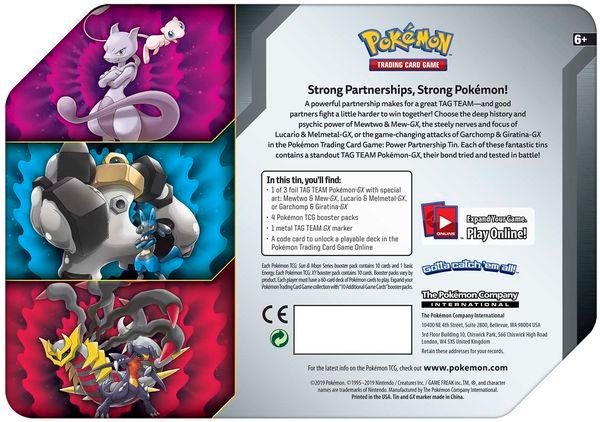mua bán bài Pokemon Power Partnership Tin giá rẻ