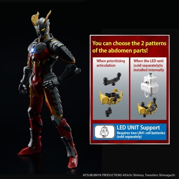 Mua bán mô hình lắp ráp figure Ultraman Suit Zero SC Ver Action FRS