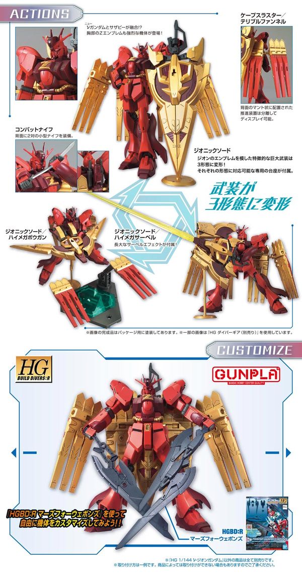 mua bán Nu-Zeon Gundam HGBD:R giá rẻ