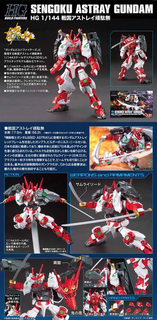 mua bán Sengoku Astray Gundam HGBF giá rẻ