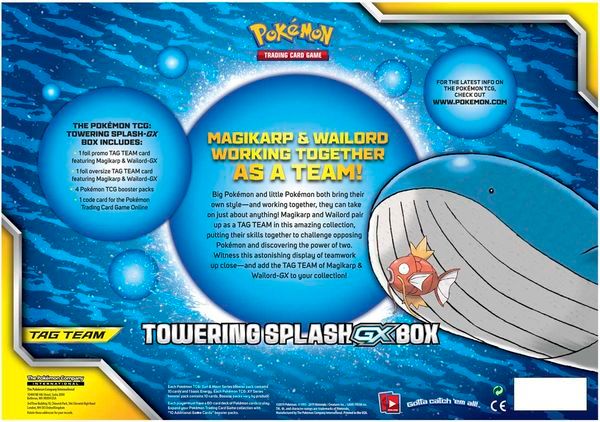 mua bán thẻ bài Pokemon Towering Splash GX Box giá rẻ