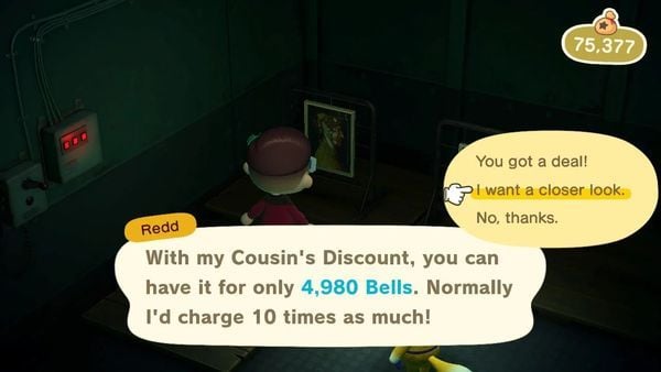 buying and selling paintings in animal crossing new horizons