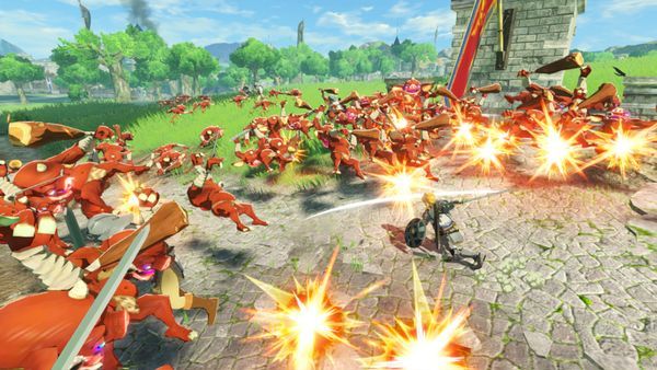 mua game Hyrule Warriors Age of Calamity Nintendo Switch giá rẻ