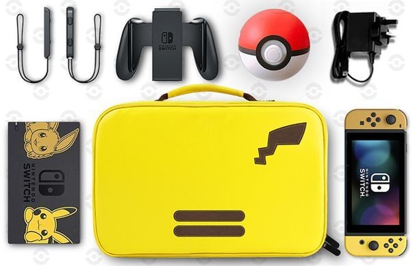mua game phụ kiện Vali Pikachu cho Nintendo Switch