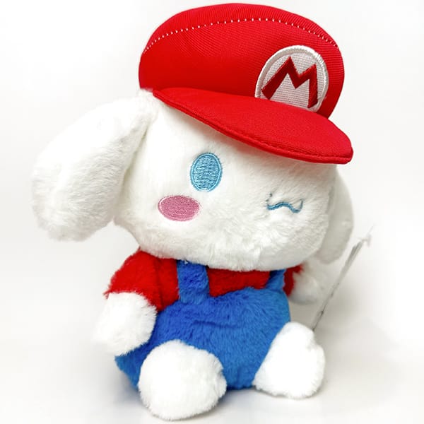 Mua gấu bông hình thỏ trắng tai dài Cinnamoroll Super Mario