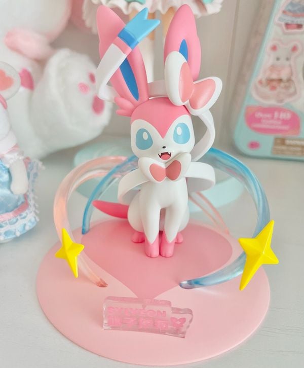 Cửa hàng đồ chơi bán Funism Pokemon Prime Figure Mini Sylveon Mô hình chính hãng dễ thương mua làm quà tặng dịp sinh nhật kỉ niệm đặc biệt có giao hàng toàn quốc