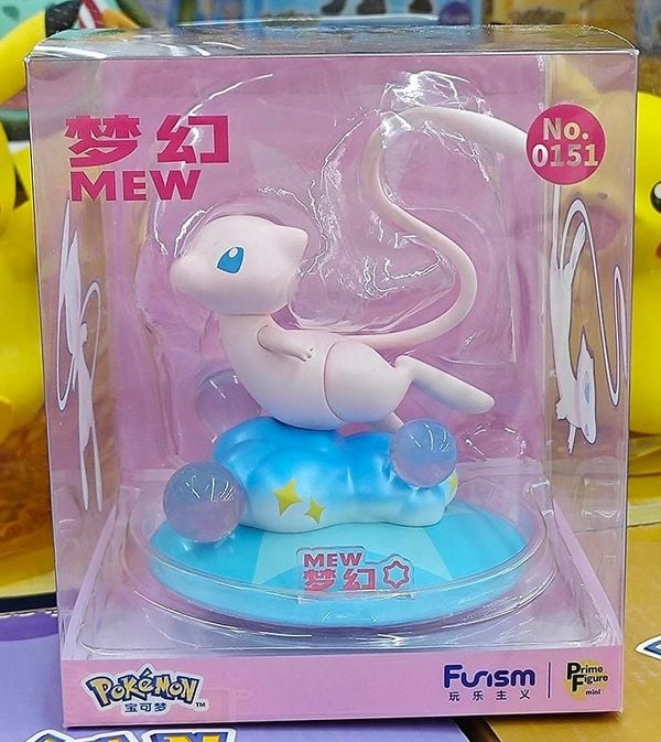 Cửa hàng đồ chơi bán Funism Pokemon Prime Figure Mini Mew - Mô hình chính hãng dễ thương mua làm quà tặng dịp sinh nhật kỉ niệm đặc biệt có giao hàng toàn quốc