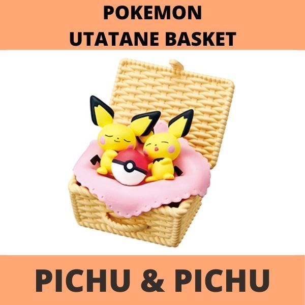 Mua mô hình Pokemon Nap Basket Utatane Basket Pichu & Pichu