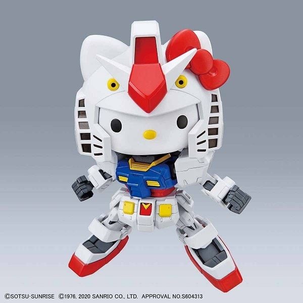 Mua Mô hình SD Gundam Hello Kitty RX-78-2 Gundam Bandai giá rẻ