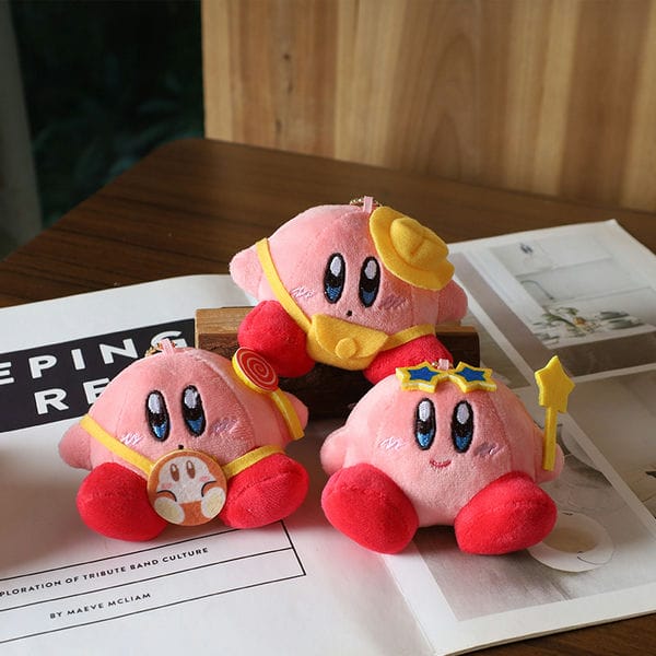 Mua móc khóa hình gấu bông Kirby hồng dễ thương