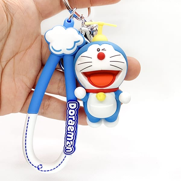 Mua móc khóa hình mèo máy Doraemon Chong chóng tre