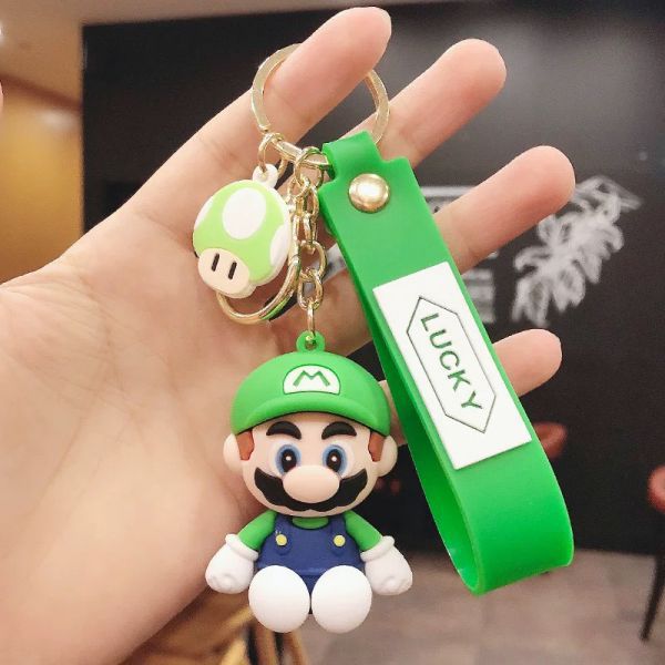 Mua móc khóa hình nhân vật Luigi Mario Xanh giá rẻ