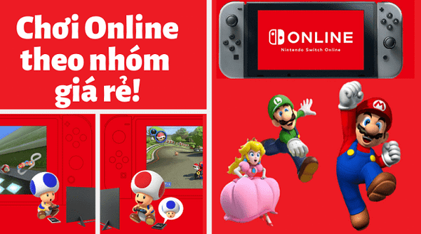 mua nintendo switch online family giá rẻ