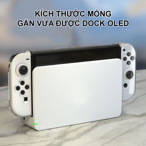 Mua ốp trong suốt gắn vừa dock cho Nintendo Switch OLED chính hãng