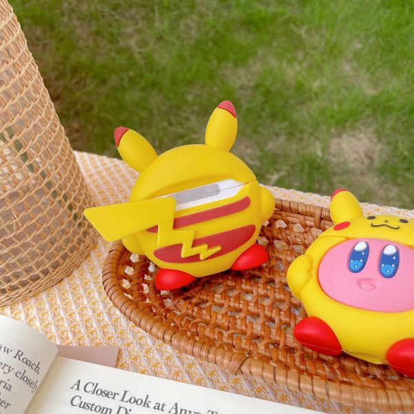 Mua phụ kiện điện thoại Ốp bảo vệ AirPods Kirby Pikachu chống sốc