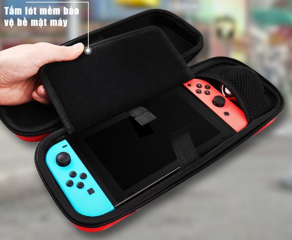 mua túi Mario đựng máy Nintendo Switch size lớn tại nshop