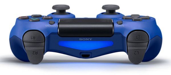 mua game phụ kiện Tay cầm DualShock 4 Wave Blue PS4 chính hãng