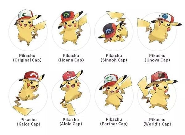 Mystery Code Pokemon Sword and Shield Partner Cap Pikachu