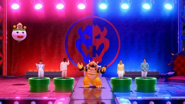 Game Super Mario Party Jamboree Nintendo Switch 2 Edition + Jamboree TV là phần tiếp theo của dòng Super Mario Party nổi tiếng