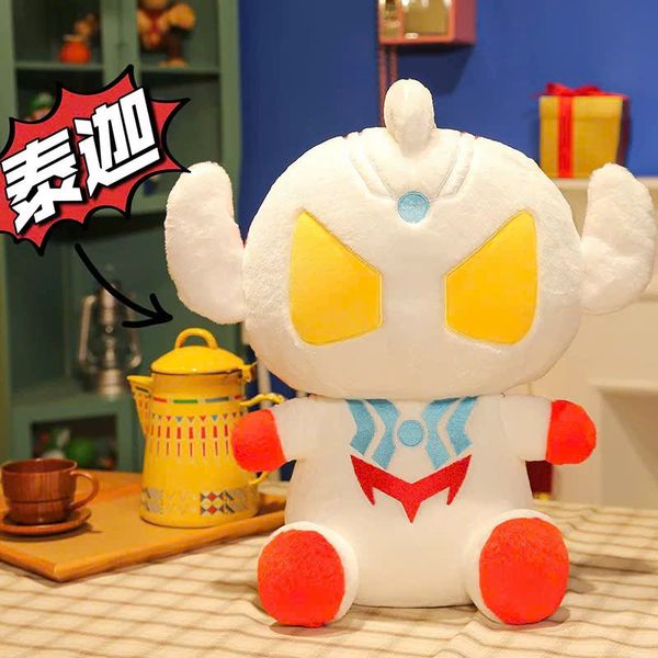 Thú bông Siêu Nhân Điện Quang Ultraman 35cm kiểu dáng siêu dễ thương, phù hợp làm bạn đồng hành cho trẻ nhỏ