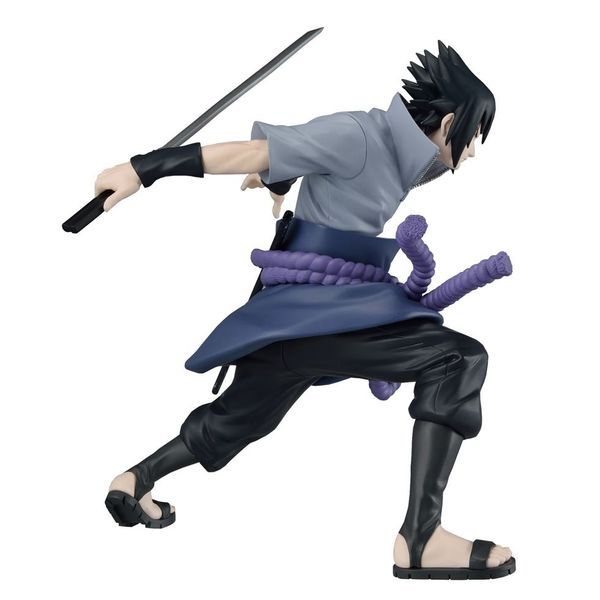 phân biệt mô hình Naruto Shippuden Vibration Stars Uchiha Sasuke III real