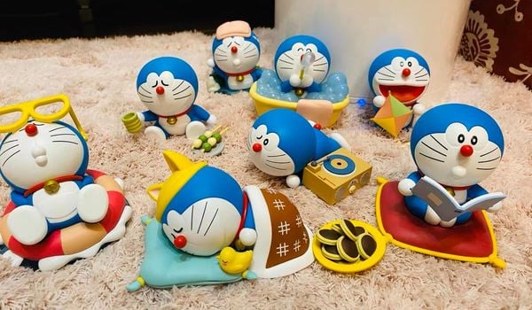 Mô hình Doraemon Take A Break Blindbox 52TOYS hộp mù ngãu nhiên dễ thương chất lượng tốt giá rẻ mua trang trí trưng bày làm quà tặng