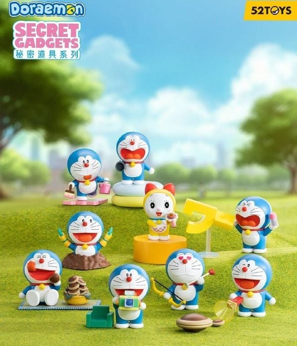 Mô hình Doraemon Magic Gadgets Blindbox 52TOYS hộp mù ngãu nhiên dễ thương chất lượng tốt giá rẻ mua trang trí trưng bày làm quà tặng
