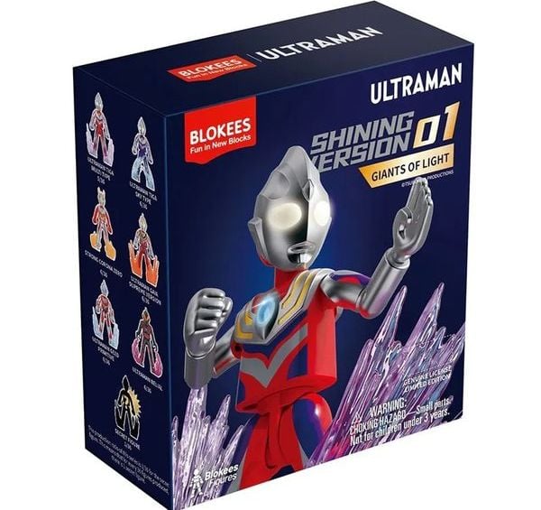 Mô hình Ultraman Shining Version 01 Giant Of Light Blind Box Figures Blokees 71205 hộp mù ngãu nhiên dễ thương chất lượng tốt giá rẻ mua trang trí trưng bày làm quà tặng