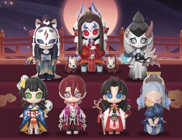 Mô hình nhân vật Onmyoji Âm Dương Sư Vol 4 Blind Box hộp mù ngãu nhiên dễ thương chất lượng tốt giá rẻ mua trang trí trưng bày làm quà tặng